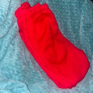 Red Sweatpants